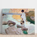 Reproduktion av målningen Elena i Cala de Saint Vincent - Joaquín Sorolla