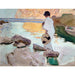 Reproduktion av målningen Elena i Cala de Saint Vincent - Joaquín Sorolla