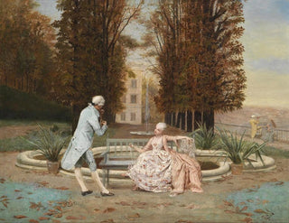Elia Joseph Laurent - Gesprch im Park.webp