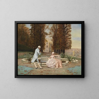 Elia Joseph Laurent - Gesprch im Park.webp