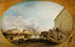 Vue de Stockholm I - Elias Martin — vy av konstverket