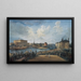 Vue de Stockholm IV - Elias Martin — inramlat konstverk på väggen