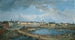 Vue de Stockholm V - Elias Martin — vy av konstverket