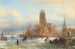 Motif de Dordrecht - Elias Pieter van Bommel — vy av konstverket
