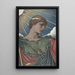 Reproduktion av målningen Tête de Minerve - Elihu Vedder