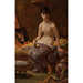 Reproduktion av målningen Studie för Odalisque - Elihu Vedder