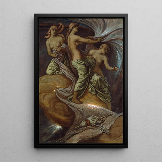 Elihu Vedder - The Fates Gathering in The Stars.webp