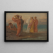La Fête musicale - Elihu Vedder — inramlat konstverk på väggen