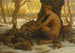 Young Marsyas, Marsyas förtrollar hararna - Elihu Vedder — vy av konstverket