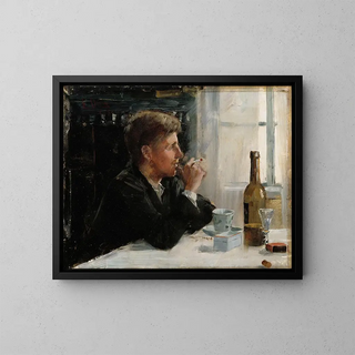 Elin DanielsonGambogi - Seated Man At The Table.webp