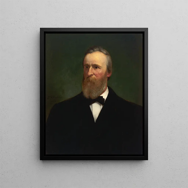 Rutherford Birchard Hayes - Eliphalet Fraser Andrews — inramlat konstverk på väggen