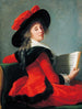 Baronne de Crussol - Elisabeth Louise Vigée Le Brun — vy av konstverket