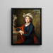 Izabela Lubomirska - Elisabeth Louise Vigée Le Brun — inramlat konstverk på väggen