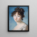 La Princesse Radziwill 1781-1808 - Elisabeth Louise Vigée Le Brun — inramlat konstverk på väggen