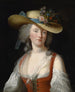 Porträtt Anne Catherine Le Preudhomme de Chatenoy Grevinna av Verdun - Elisabeth Louise Vigée Le Brun — vy av konstverket