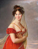 porträtt av Aglaé Anglaque Gabrielle - Elisabeth Louise Vigée Le Brun — vy av konstverket