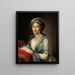 Portrait d’Elzbieta Aleksiejewna, épouse de Cara Alexandre Ier - Élisabeth Louise Vigée le Brun — inramlat konstverk på väggen