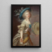 Reproduktion av målningen porträtt av en dansare - Elisabeth Louise Vigée Le Brun