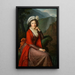 Reproduktion av målningen av porträttet av grevinnan Maria Theresia Bucquoi född Parr - Elisabeth Louise Vigée Le Brun