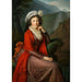 Reproduktion av målningen av porträttet av grevinnan Maria Theresia Bucquoi född Parr - Elisabeth Louise Vigée Le Brun