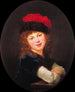 Porträtt av en flicka - Elisabeth Louise Vigée Le Brun — vy av konstverket