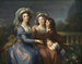 La marquise de Pezay och marquise de Roug med sina söner Alexis och Adrien - Elisabeth Louise Vigée Le Brun — vy av konstverket