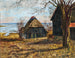 På Bodden de Saaler - Elisabeth von Eicken — vy av konstverket