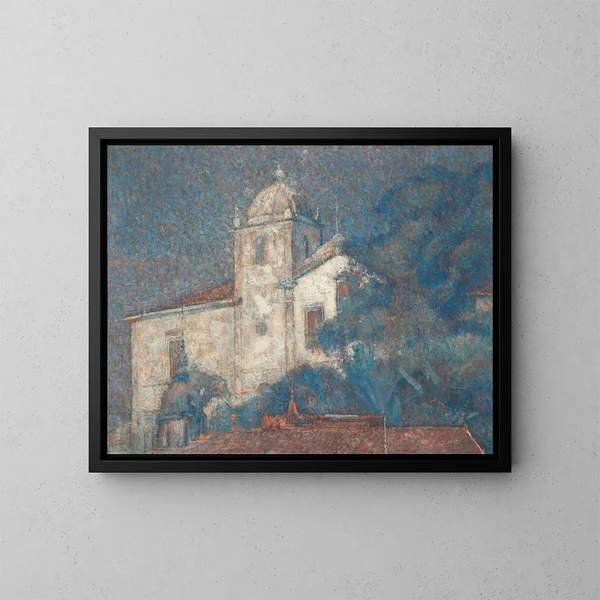 Santa Teresa-kyrkan - Eliseu Visconti — inramlat konstverk på väggen