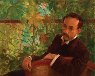 Portrait d'Ovdio Romeiro - Eliseu Visconti — vy av konstverket