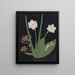 W album de fleurs en papier découpé pl. 18 - Ellen W. — inramlat konstverk på väggen
