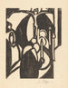 Procession - Else Berg — vy av konstverket
