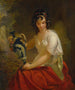 Nydia, den blinda flickan från Pompeji - Emanuel Gottlieb Leutze — vy av konstverket