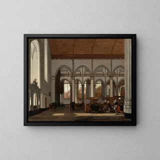 Emanuel de Witte - Interior of the Oude Kerk Amsterdam.webp