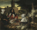Le marché aux oiseaux d'Amsterdam - Emanuel de Witte — vy av konstverket