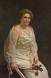 Edith Bolling Galt Wilson - Emil Alexay Olexk — vy av konstverket