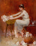 Arrangement de fleurs - Emil Carlsen — vy av konstverket