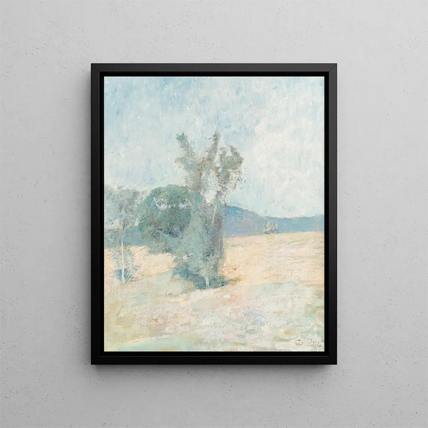 Vår - Emil Carlsen — inramlat konstverk på väggen