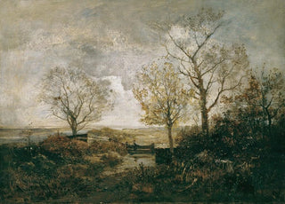 Emil Jakob Schindler - Herbstlandschaft am Fluss.webp