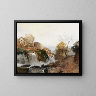 Emil Jakob Schindler - Mill in Valle di Breno near Ragusa.webp