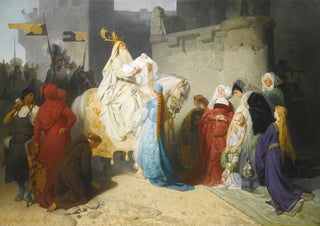 Emil Lauffer - Merlin Presenting The Future King Arthur.webp