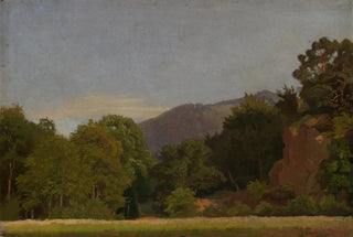 Emil Lugo - Wiese am Waldrand mit Hhenzug in der Ferne.webp