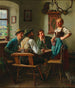À l'auberge - Emil Rau — vy av konstverket