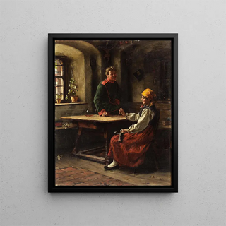 Emil Rau - Officer with Peasant.webp