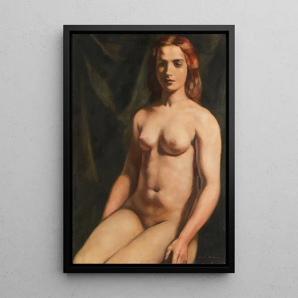 Emile Bernard - Seated nude.webp