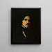 Portrait d'Eugène Delacroix 1798-1863 peintre - Émile Champmartin — inramlat konstverk på väggen