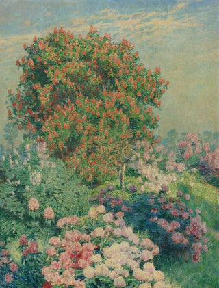 Emile Claus - The flower garden in may.webp