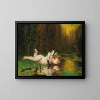 Emile Meyer - Cupid and his own reflection.webp