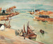 Le port de Honfleur - Émile Othon Friesz — vy av konstverket