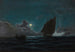 Navires au clair de lune - Emilios Prosalentis — vy av konstverket