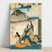 Reproduktion av målningen Empress Jito Tenno - Utagawa Kuniyoshi